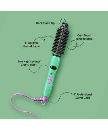 Flower Beauty Ionic Volumising Styler - Ceramic Styling Iron for Straightening, Curling, Volume & Shine - 2 Heat Settings - Buy Online on GoSupps.com