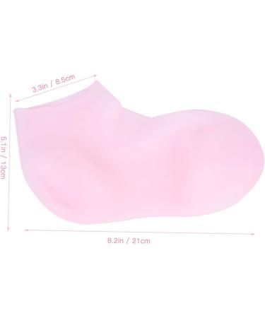 POPETPOP 2 Pairs Protective Socks Heel Sockss Feet Repair Socks Nail Polish Moisturizing Feet Sock Hard Skin Repair Socks Exfoliating Socks Foot Heel Pad Sebs Anti-Crack Miss - Buy Online on GoSupps.com