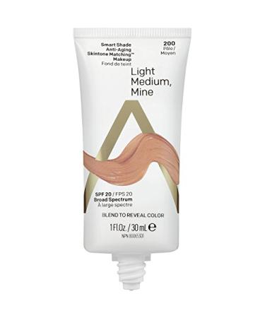 Almay Smart Shade Anti-Aging Makeup Light Medium/200 - 1oz - Buy Online on GoSupps.com