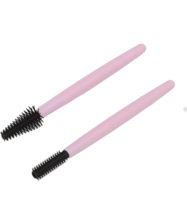 Silicone Eyelash Brush Portable Lightweight Reusable Eyelash Brush for Makeup (Purple) - Buy Online on GoSupps.com