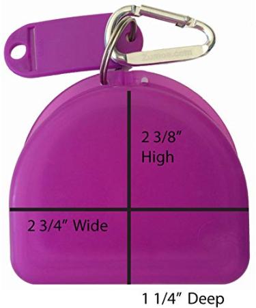 Zumoe Decorated Retainer Case - Moody Blues - Purple - Buy Online on GoSupps.com