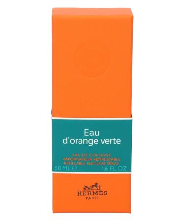 Hermes Eau D'Orange Verte for Unisex Eau de Cologne Spray 1.7 Ounce Refillable - Buy Online on GoSupps.com