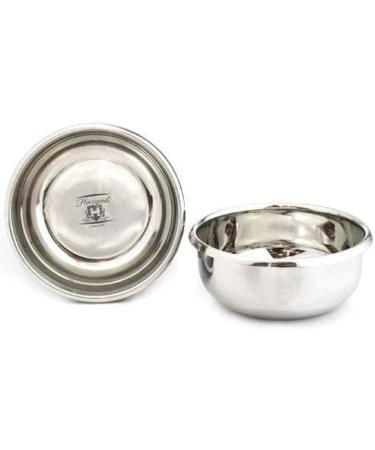 Haryali London Stainless Steel Shaving Bowl 3.2 Large Foaming Soap Shell for Men & Women | Durable Wet Shaving Bowl to Keep Foam Warm - Buy Online on GoSupps.com