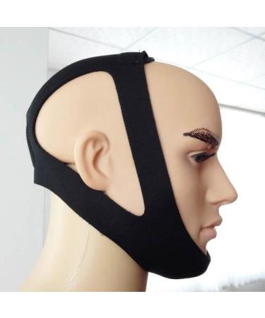 Premium Soft Anti Snore Chin Strap Best Materials NO Awful Smell Stop Snoring & Ease Breathing During Sleep