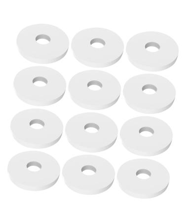 15pcs Aromatherapy Tablets Scented Refill Pad Car Air Vent Clip Pads Car Diffuser Refill Pads Locket Circle Diffuser Scented Pad Diffuser Replacement Pad Scent Diffuser Pe White