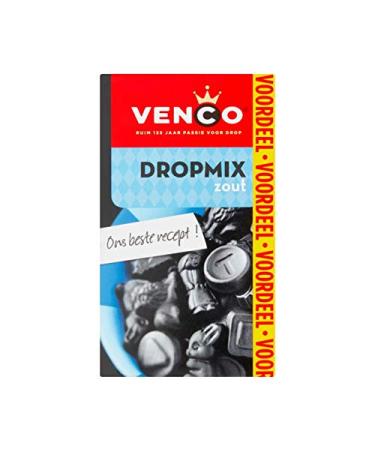 Venco Liquorice Drop Mix Salt (Zout) 500 g (17.6 oz) 1 Box