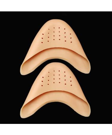 4 Pairs Silicone Toe Caps for Pointe Shoes & High Heels - Breathable Gel Toe Protectors - Buy Online on GoSupps.com