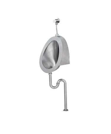 High-Efficiency Flushing Adult Stainless Steel Urinal Automatic Induction Wall-Mounted Urinal with Flush Valve Deodorant and Anti-Blocking Public Toilet Urinal Used in