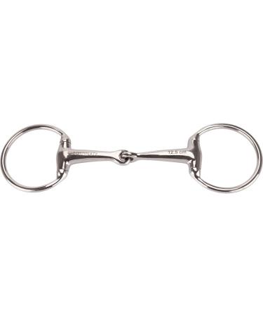 Equinate Olive Head Bite Stainless Steel 16mm - Anatomically Shaped Gentle Effect Bit with Laser-Engraved Size - 14.5cm Ideal for Comfortable Riding - Buy Online on GoSupps.com