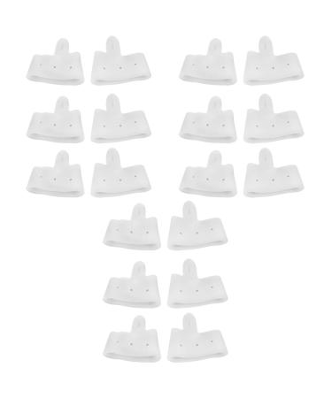 3 Sets 3 Pairs Relieving Corns Feet Little Covers of Caps Foot Comfort White from Toe Pads Blister Metatarsal Silicone Rapid Hammer Guards Practical Soft Straighters Correctors Whitex3pcs 7.5x5.8cmx3pcs