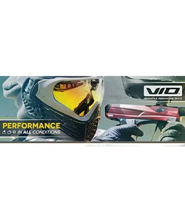 Virtue VIO Paintball Mask Thermal Replacement Lens - High Contrast Yellow for Ultimate Visibility | International Shipping Available - Buy Online on GoSupps.com