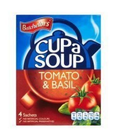 Batchelors Cup A Soup Tomato And Basil Soup 4S 108G