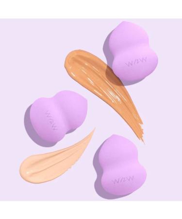 Buy Wet n Wild Hourglass Makeup Sponge - Versatile Foundation & Concealer Beauty Sponge - Purple for Flawless Blending - Buy Online on GoSupps.com