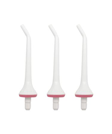 Replacement tips suitable for Nicwell water flosser jet nozzle black 3 pieces (white)