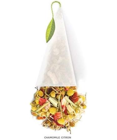 Tea Fort BULK PACK Chamomile Citron Herbal Tea 48 Handcrafted Pyramid Tea Infusers by Tea Forte - Buy Online on GoSupps.com