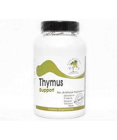 Thymus Support  180 Capsules - No Additives  Naturetition Supplements