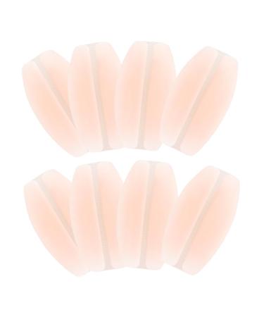 SOESFOUFU 8pcs Shoulder Pads Backless Sports Bra Holders Adhesive Push Clear Strap Bra Sided Stand