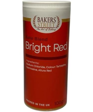 BAKERS STREET BRIGHT RED AND GREEN FOOD COLOURING 100G| 100G x 2 Tubs ||You can decorate your christmas cake |High qulity premium product | Suitable for vegetarians. - Buy Online on GoSupps.com