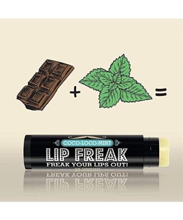 Lip Freak Buzzing Lip Balm - Coco-Loco Mint | All Natural & Cruelty-Free - Buy Online on GoSupps.com