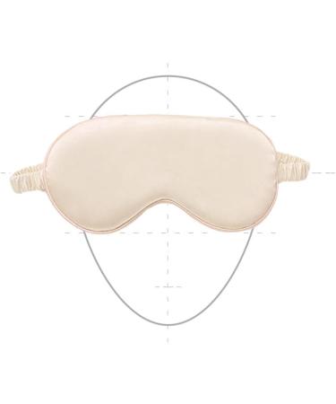 Buy Breathable Silk Eye Shade with Scrunchy Band & Lightweight Carry Bag - Ideal for Travel | International Shipping Available - Buy Online on GoSupps.com