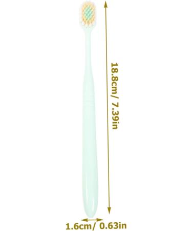 Minkissy 9-PTH Tooth Cleaning Toothbrush - Soft Oral Hygiene Brush for Adults | Travel-Friendly 3-Pack - Buy Online on GoSupps.com