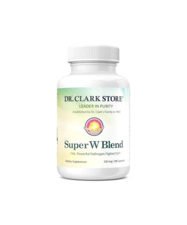 Dr Clark Wormwood Super W Blend 330 mg, 100 Gelatin Capsules