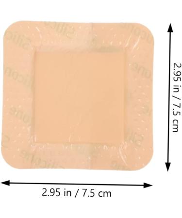 OHPHCALL 6pcs Gel Scar Patches - Silicone Bordered Hydrocolloid Patches for Scars - Buy Online on GoSupps.com