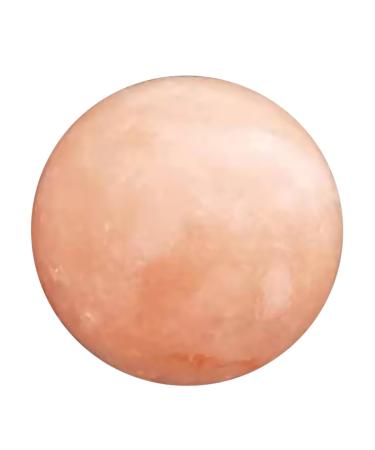 Beaupretty Savonnette Boule de Massage en Sel Naturel de L'Himalaya Orange Pierre Exfoliante Min raux Naturels Soin D toxifiant pour Hammam Spa et Bain Accessoire Beaut Peau Lisse