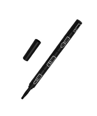 Buy Beavorty 2 Pcs Blending Eyeshadow Brush Set - Travel Makeup Brush & Mini Lipstick Applicator for Perfect Eyeshadow & Lip Looks - Black - Buy Online on GoSupps.com