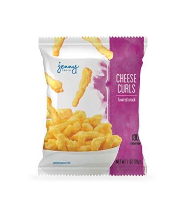 Jenny Craig Cheese Curls: Cheddar Cheese Healthy Snack Option, (14 Pack) 1 Ounce (Pack of 14)