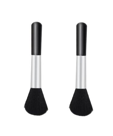 Powder Brush 2 Pcs Powder Makeup Brush Powder Foundation Makeup Brush Blush Makeup Dust Brush - Buy Online on GoSupps.com