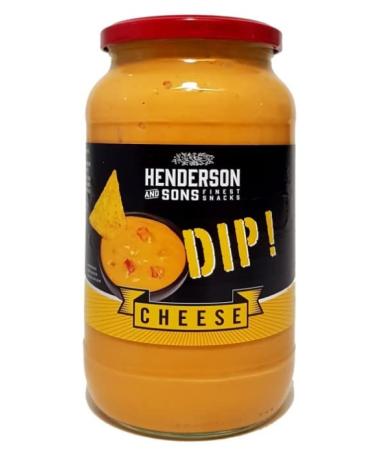 HENDERSON & SONS Cheese Dip 1kg Cheese sauce for nachos with JALAPE O bulk pack 1000g