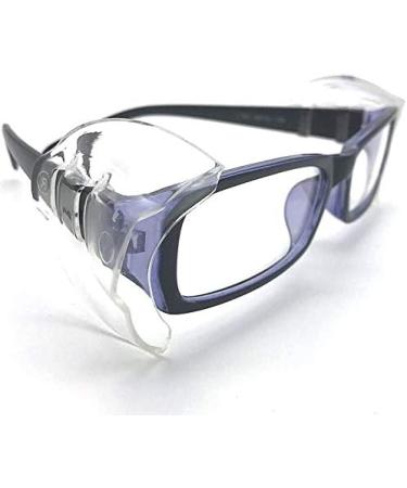 PMKVGDY 8 Pairs Protective Glasses Side Protectors - Transparent Universal Fit for Most Glasses (ML) - Shop Internationally - Buy Online on GoSupps.com