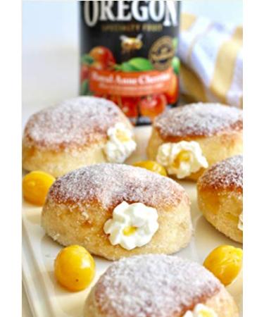 Oregon Fruit Pitted Light Sweet Cherries 15 oz - Pack of 8 | Premium Quality Cherries for Baking and Snacking - Buy Online on GoSupps.com