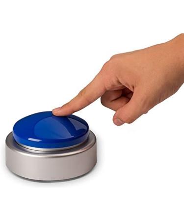 Extra Large Talking Button Clock for Blind, Elderly and Visually Impaired - Blue - Buy Online on GoSupps.com