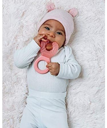 Twistshake Cooling Ring for Babies 2+ Months - BPA-Free Water-Filled Bite Ring for Teething Relief - Pastel Green - Buy Online on GoSupps.com