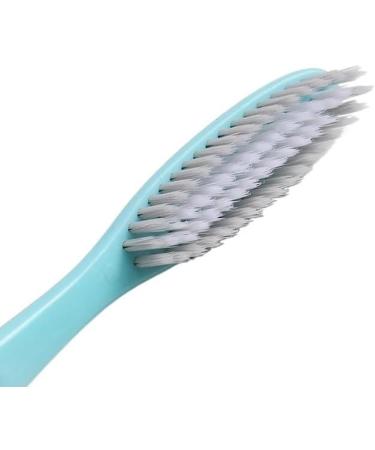 Buy 1PC Super Long Soft Fur Toothbrush for Adults - Large Brush Head Manual Toothbrush in Pink Rose Color - Best for Effective Cleaning - Buy Online on GoSupps.com