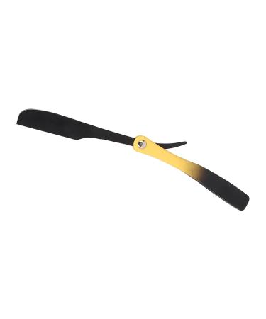 Professional Straight Bortucid Holder & Beard Cutter Stand - ABS with Petrol Gear Gradients (Black) | International Shipping - Buy Online on GoSupps.com