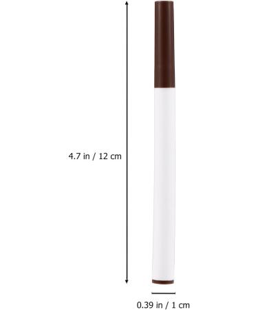 PRETYZOOM 2 pi ces Crayon Sourcils Imperm able T tes Ultra Fin Longue Tenue Maquillage Naturel Semi-permanent Chestnut - Buy Online on GoSupps.com