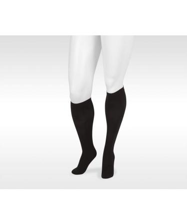 Juzo Basic 4411ad 20-30mmhg Knee-High Closed Toe Compression Stocking 3 (III) Black