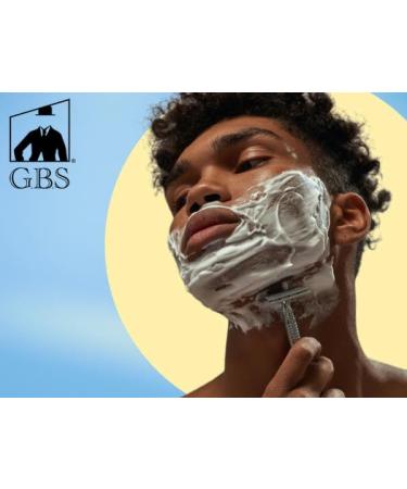 G.B.S Long Handle Classic Double Edge Safety Razor | Butterfly Open Design & 10 Stainless Steel Blades | Ultimate Clean Shave for Men - Buy Online on GoSupps.com
