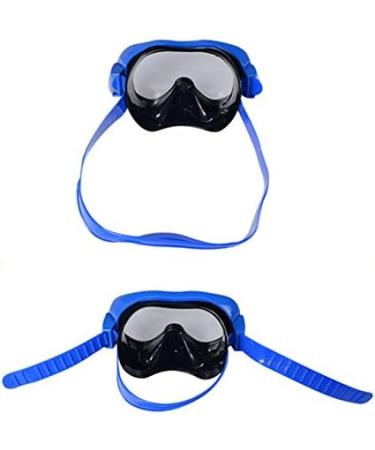 Light Blue Swimming Goggles Diving Mask Snorkel Set for Kids (Ages 4-8) - Buy Online on GoSupps.com