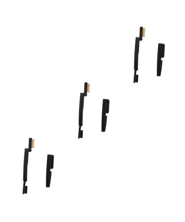 Ipetboom Double Side Eyebrow Brush 3pcs Makeup Mascara Filling Eyelash Curler Folding Eyebrow Brush 15.2*3cmx3pcs Blackx3pcs
