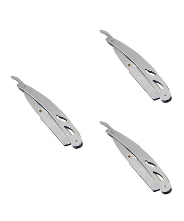 Alipis 3 STK Handwracle Rasuradoras Para Hombres Men Razor Glatier Razier For Men Razor For Men Shave M quinas de Afeitar Para Hombres Friseurfarf old -fashioned man