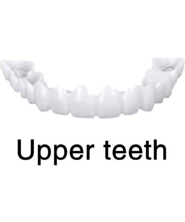 Giural 2 Pairs False Teeth Veneers - Instant Perfect Smile | Cosmetic Temporary Braces for Imperfect Teeth - Buy Online on GoSupps.com