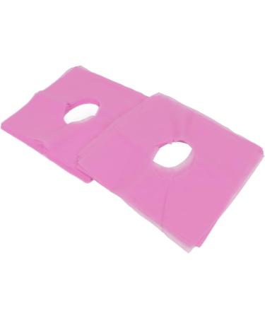 Verdant Touch Disposable Headrest Covers - 100 Pack Breathable & Water Absorbent Pink Beauty Salon Support - Buy Online on GoSupps.com