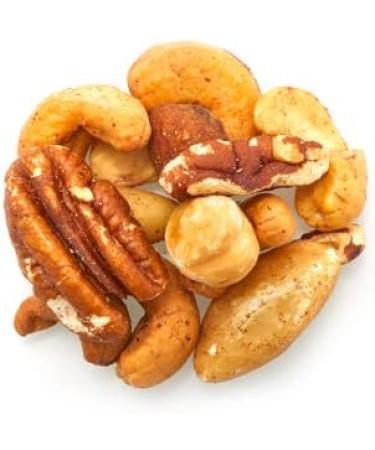 Yupik Deluxe Unsalted Nuts Mix Brazil Nuts Almonds Cashews Pecans Hazelnuts (Less Than 30% Peanuts) 1Kg Unsalted 1 kg (Pack of 1) - Buy Online on GoSupps.com