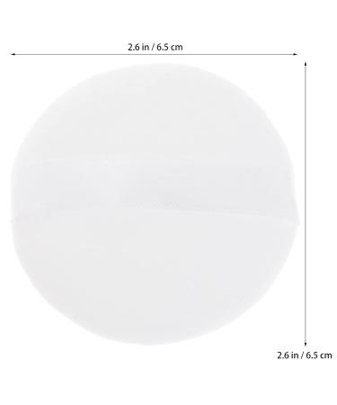 Lurrose White Soft Plush Powder Puff - Fluffy 3 Pack for Body & Face Makeup Application - Buy Online on GoSupps.com