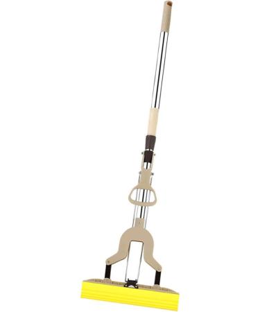 Yarnow PVA Sponge Mop Set - Absorbent Sponge Head, Telescoping Steel Pole, Microfiber Floor Cleaning Supplies - Buy Online on GoSupps.com