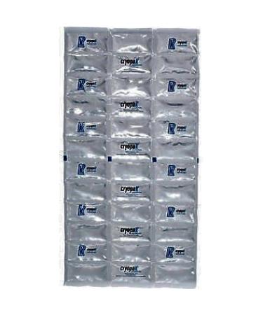 Cryopak Flexible Ice Mats  Set of 2-1 Small (12 Pouches) and 1 Larger mat (24 Pouches)